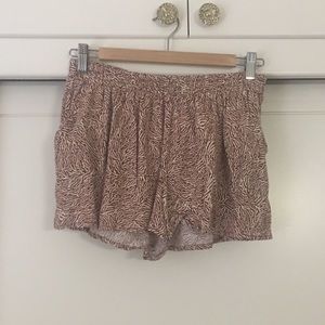 Systematicion tribal print short shorts